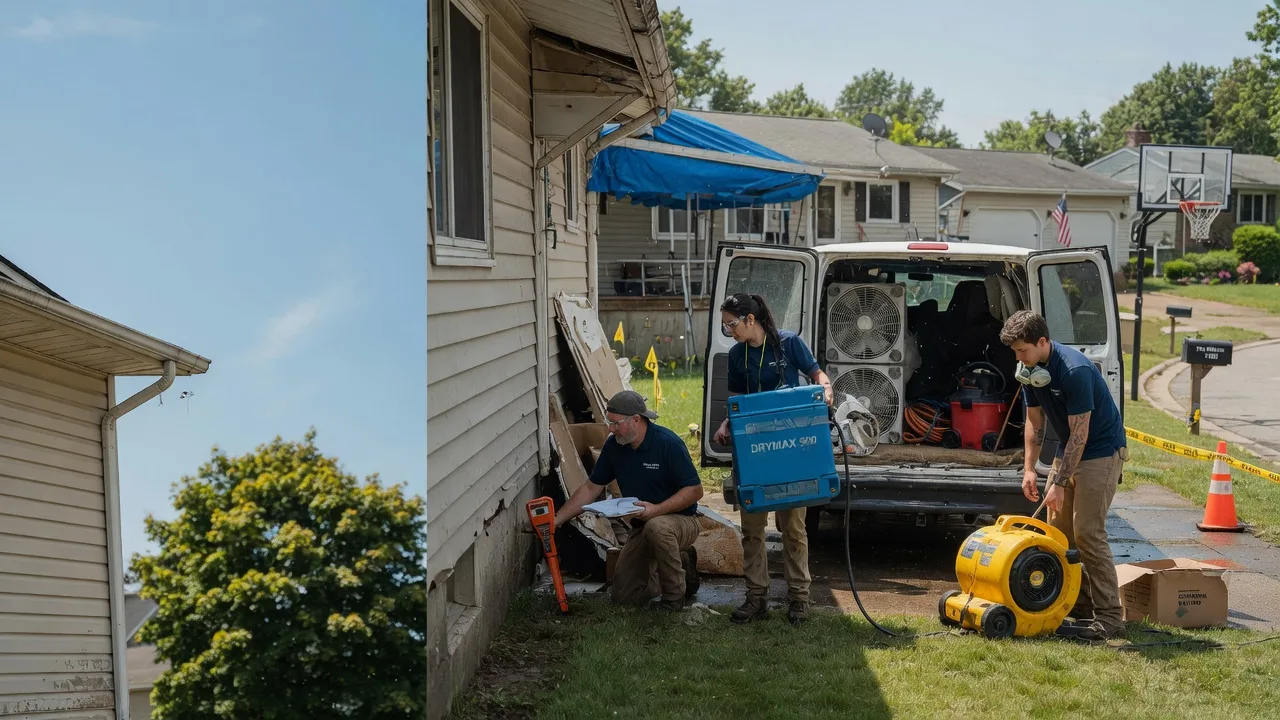 Ceiling Leak Cleanup in Bridgewater, IA near me