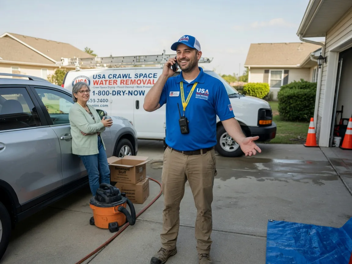 Crawl Space Water Removal Bridgewater, IA FAQs